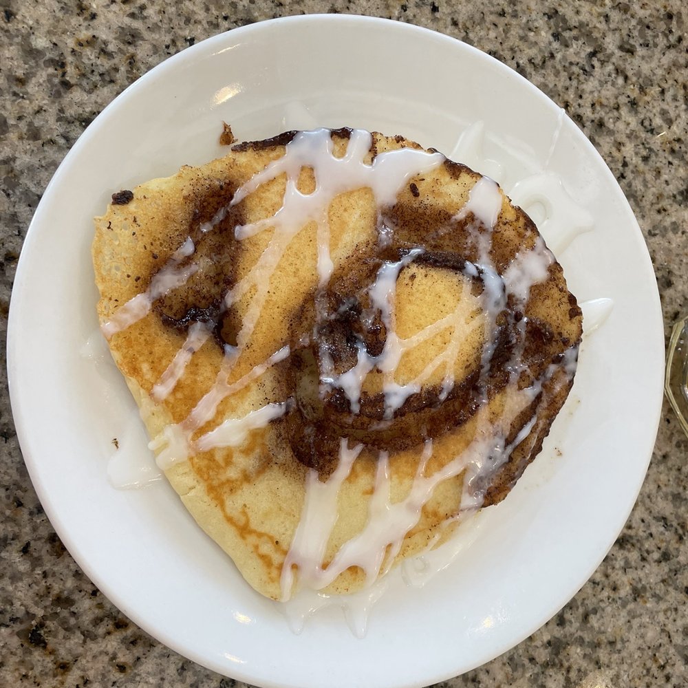 Eggsquisite Cafe - Gluten-free cinnamon pancake - Breakfast & Brunch Near Me - McKinney, Texas