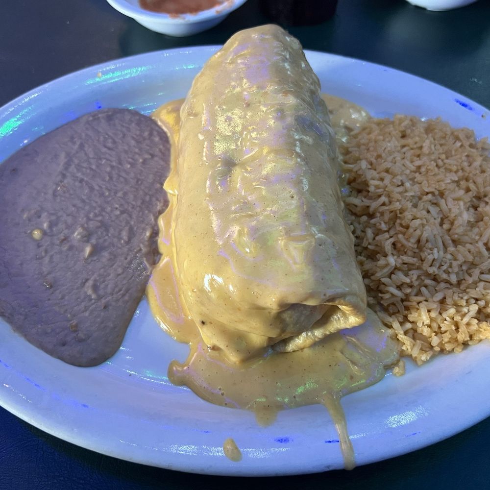 Ojeda's - CHIMICHANGA DINNER - Mexican Near Me - Dallas, Texas