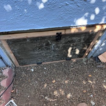 Rodent Control - New access door - Pest Control Near Me - San Jose, California