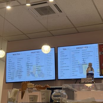 Seattle Best Tea - menu as of Jan 2024 - Bubble Tea Near Me - Seattle, Washington