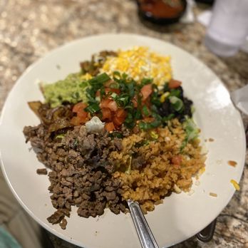 Valle Luna - Burrito bowl, 3 sides; mexicali, grilled onions and guacamole - Mexican Near Me - Phoenix, Arizona Valle Luna - Burrito bowl, 3 sides; mexicali, grilled onions and guacamole - Mexican Near Me - Phoenix, Arizona