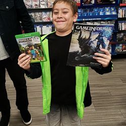 GameStop - Happy kid!