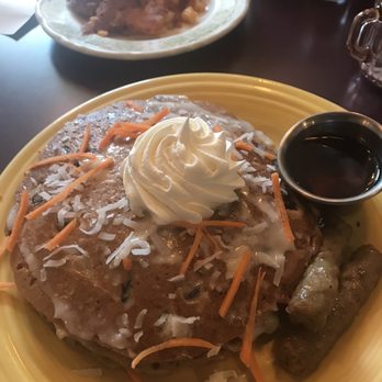 New York Pickle Deli - Carrot cake pancakes and side of homefries - Delis Near Me - Rocky Hill, Connecticut New York Pickle Deli - Carrot cake pancakes and side of homefries - Delis Near Me - Rocky Hill, Connecticut