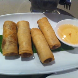Chilli Cha Cha - Spring rolls with plum sauce