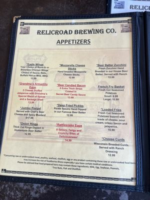 Menu photo 6 RelicRoad Brewing Winslow, AZ