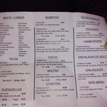 Anita's Mexican Food - Menu! - Food Trucks Near Me - Seattle, Washington Anita's Mexican Food - Menu! - Food Trucks Near Me - Seattle, Washington