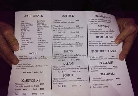 Menu photo 6 Anita's Mexican Food Seattle, WA Menu photo 6 Anita's Mexican Food Seattle, WA
