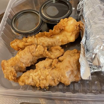 Chili's - You wouldn't know from the pick but these Original Chicken Crispers are like mush covered tenders after steaming in the box. - Tex-Mex Near Me - Midwest City, Oklahoma