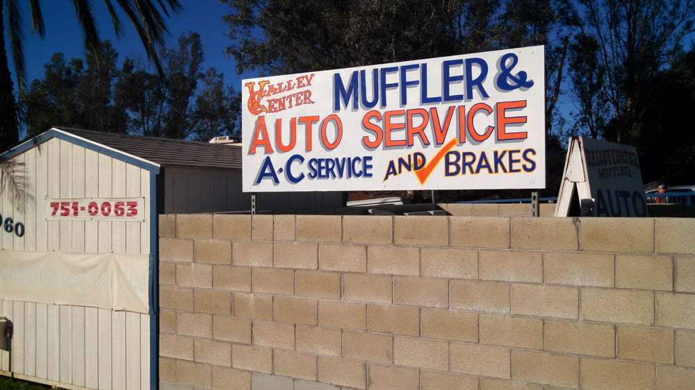 VALLEY CENTER MUFFLER & AUTO SERVICE Updated August 2024 27960
