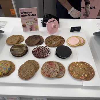 Crumbl - Elk Grove - Cookie display - Bakeries Near Me - Elk Grove, California