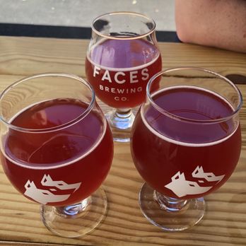 Faces Brewing - Mango blackberry mahalo sour - SO GOOD! - Brewpubs Near Me - Malden, Massachusetts