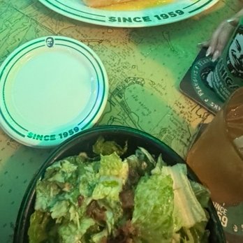 Flanigan's - Kendall - The best Cesar salad with garlic bread - Seafood Near Me - Miami, Florida