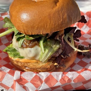 The Riders Club Cafe - Hamburger, greens, havarti cheese, avocado, grilled onions, and special sauce - Burgers Near Me - San Clemente, California The Riders Club Cafe - Hamburger, greens, havarti cheese, avocado, grilled onions, and special sauce - Burgers Near Me - San Clemente, California