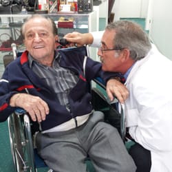 Ear Man Hearing Aid Service - Dr Roy patiently helping my father who is 90 years old with his new hearing aid