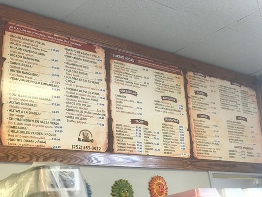 Menu photo 1 Super Mercado El Rancho Greenville, NC Menu photo 1 Super Mercado El Rancho Greenville, NC
