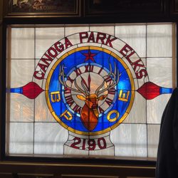 Elks Lodge 2190 - Love the stained glass!