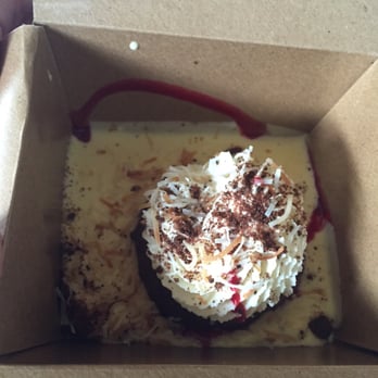Palisade - Taking home the chocolate lava cake to my daughter as its GF! - Seafood Near Me - Seattle, Washington