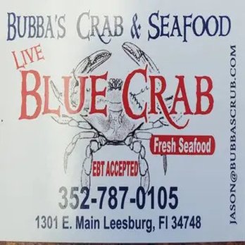 Bubba's Crab and Seafood - Seafood Markets Near Me - Leesburg, Florida