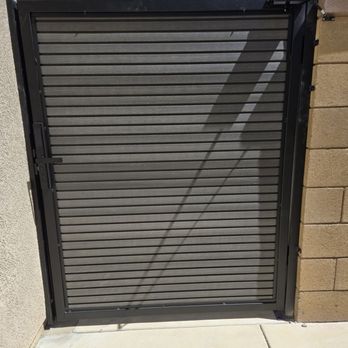 Socal Gates - We had Ray add a self-closer so the gate does not slam shut when windy. - Fences & Gates Near Me - Orange, California Socal Gates - We had Ray add a self-closer so the gate does not slam shut when windy. - Fences & Gates Near Me - Orange, California