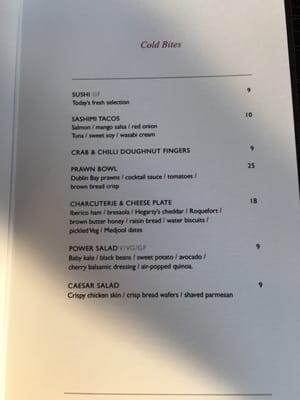 Menu photo 4 Zozimus Bar Dublin, D