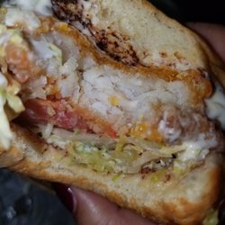 Arby's - Fish deluxe inside of it