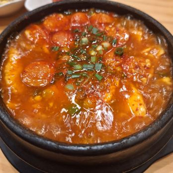88 Tofu - Sausage tofu soup - spicy but tasted like normal spicy - Korean Near Me - Duluth, Georgia
