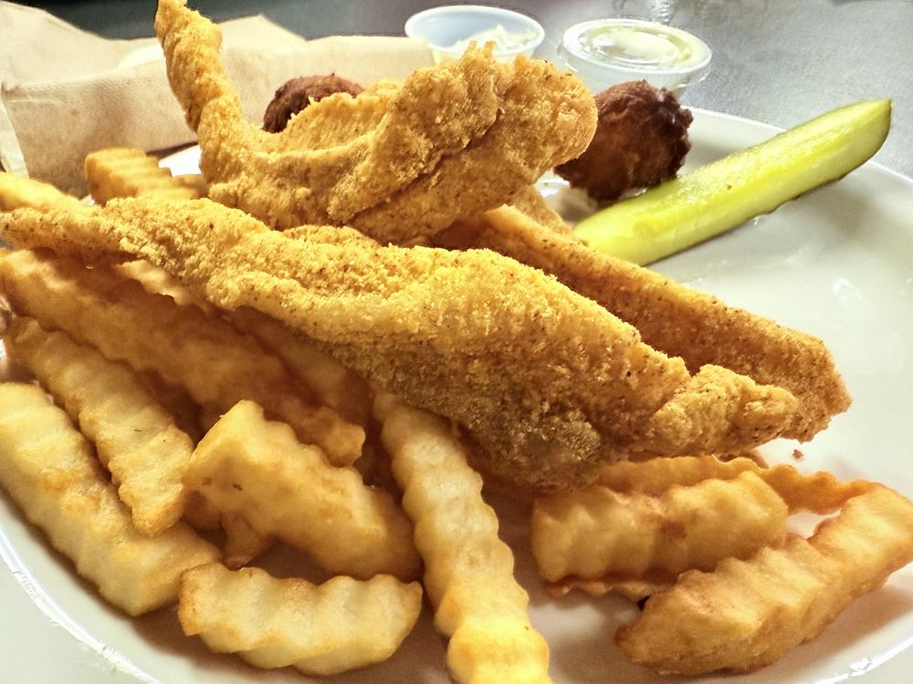 Food from Don's Steakhouse