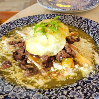 Little Hen - Chilaquiles w/ Churrasco - Breakfast & Brunch Near Me - Miami, Florida Little Hen - Chilaquiles w/ Churrasco - Breakfast & Brunch Near Me - Miami, Florida