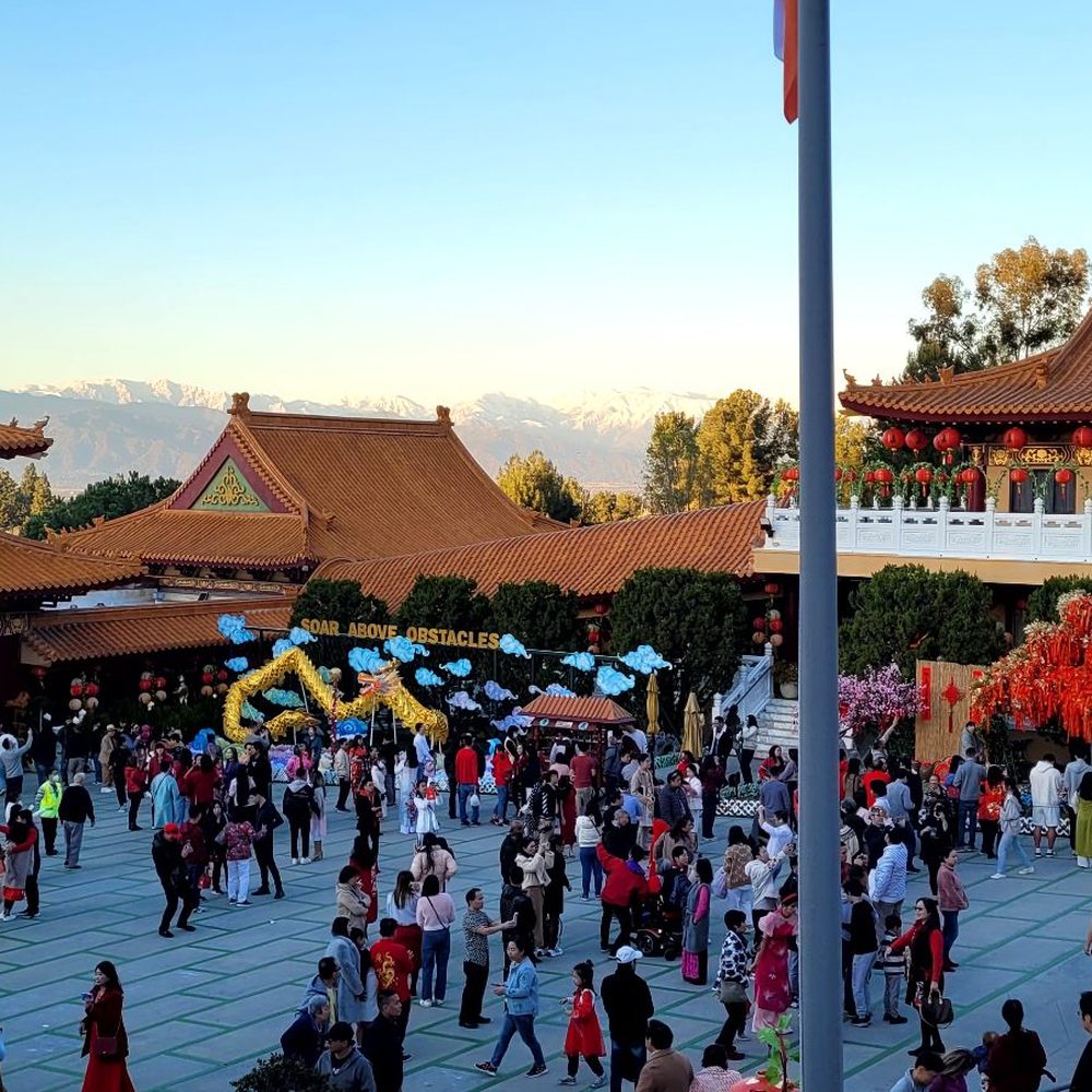 Hsi Lai Temple - Buddhist Temples Near Me - Hacienda Heights, California