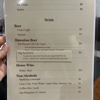 Piikoi Steak - Menu 2 - Steakhouses Near Me - Honolulu, Hawaii