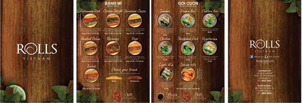 Menu photo 1 Rolls Vietnam Darlinghurst, NSW