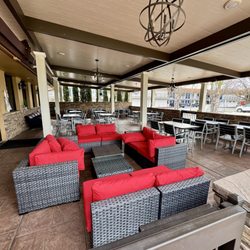 Clay Oven Grill & Bar - 03.22.25 covered patio seating