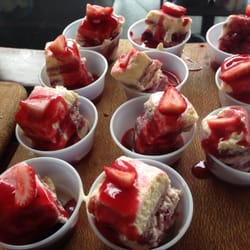 Charmed by Redfern Cafe & Bar - Strawberry trifles!