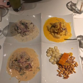 CVI.CHE 105 - ceviche Trilogía De Ceviches* - Seafood Near Me - Miami Beach, Florida