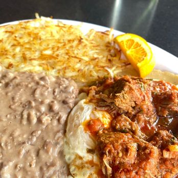 Aromas - beans a bit too salty, hashed brown yum! - Buffets Near Me - Fresno, California