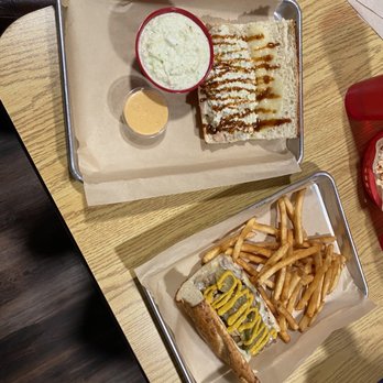 Townies Grill'd Philly Subs and More - The Jerk with Creamy Cole slaw and The Cubano with fries - Cheesesteaks Near Me - Rochester, Minnesota Townies Grill'd Philly Subs and More - The Jerk with Creamy Cole slaw and The Cubano with fries - Cheesesteaks Near Me - Rochester, Minnesota