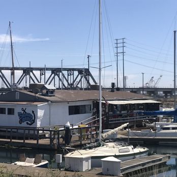 The Chowder Barge - View from the parking lot. - Seafood Near Me - Wilmington, California