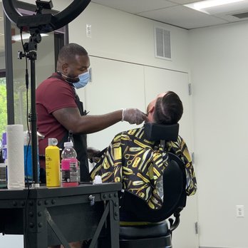 Sharpest Barbers - Getting all cleaned up ! - Barbers Near Me - Columbia, Maryland