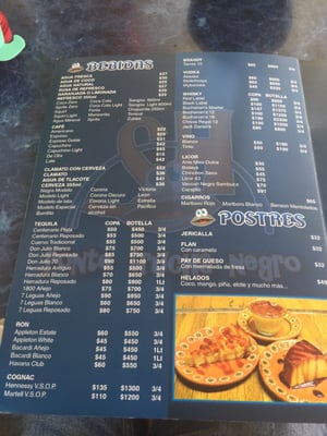 Menu photo 1 Ponte Trucha Negro Guadalajara, JAL