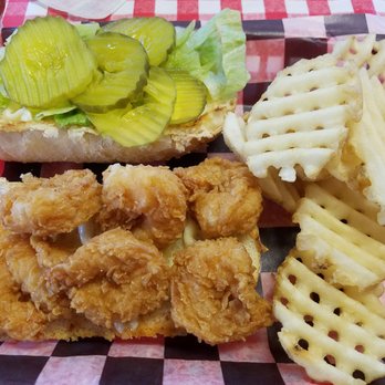 The Little Dooey - Shrimp Poboy - Barbeque Near Me - Columbus, Mississippi The Little Dooey - Shrimp Poboy - Barbeque Near Me - Columbus, Mississippi