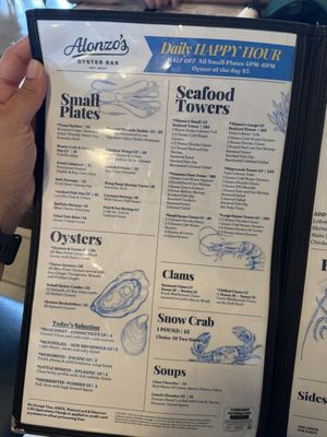 Menu photo 5 Alonzo's Oyster Bar Key West, FL