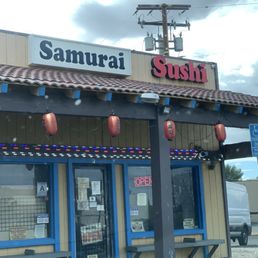 Exterior outside entrance of Samurai Sushi - Victorville, California Exterior outside entrance of Samurai Sushi - Victorville, California