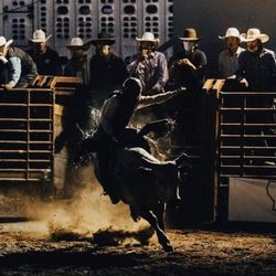 Blue Moon Nite Club - Bucking in the dark @ the Blue Moon Summer Rodeo Series