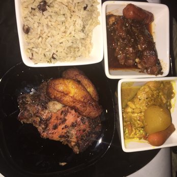 Yah Mon - Chicken platter; jerk, curry, and brown stew - Caribbean Near Me - Tampa, Florida Yah Mon - Chicken platter; jerk, curry, and brown stew - Caribbean Near Me - Tampa, Florida