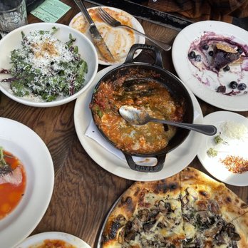 Gjelina - Yummy kale Caesar. Baked eggs were a hit. - New American Near Me - Venice, California Gjelina - Yummy kale Caesar. Baked eggs were a hit. - New American Near Me - Venice, California