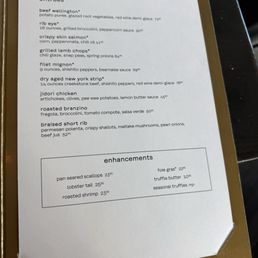 Menu Menu