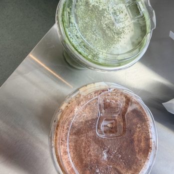 Alfred Coffee - Topped with Matcha powder & cocoa powder! - Coffee & Tea Near Me - Los Angeles, California