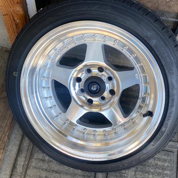 AR Tire Automotive - Toyo Tires mounted and balanced on 15x8 rota Kyushas - Tires Near Me - Fremont, California