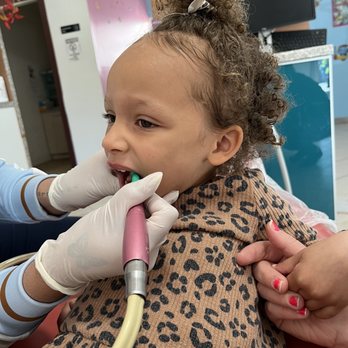 Children's Dental Land - My daughter getting her teeth clean - Pediatric Dentists Near Me - Phoenix, Arizona Children's Dental Land - My daughter getting her teeth clean - Pediatric Dentists Near Me - Phoenix, Arizona