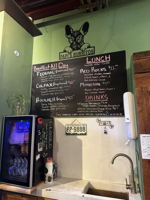 Menu photo 1 Papi’s Burritos Orlando, FL